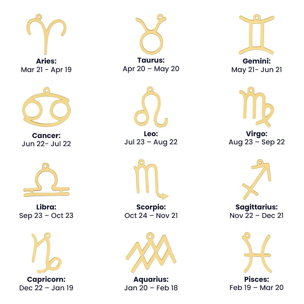 Signature Astrology Sign Necklace