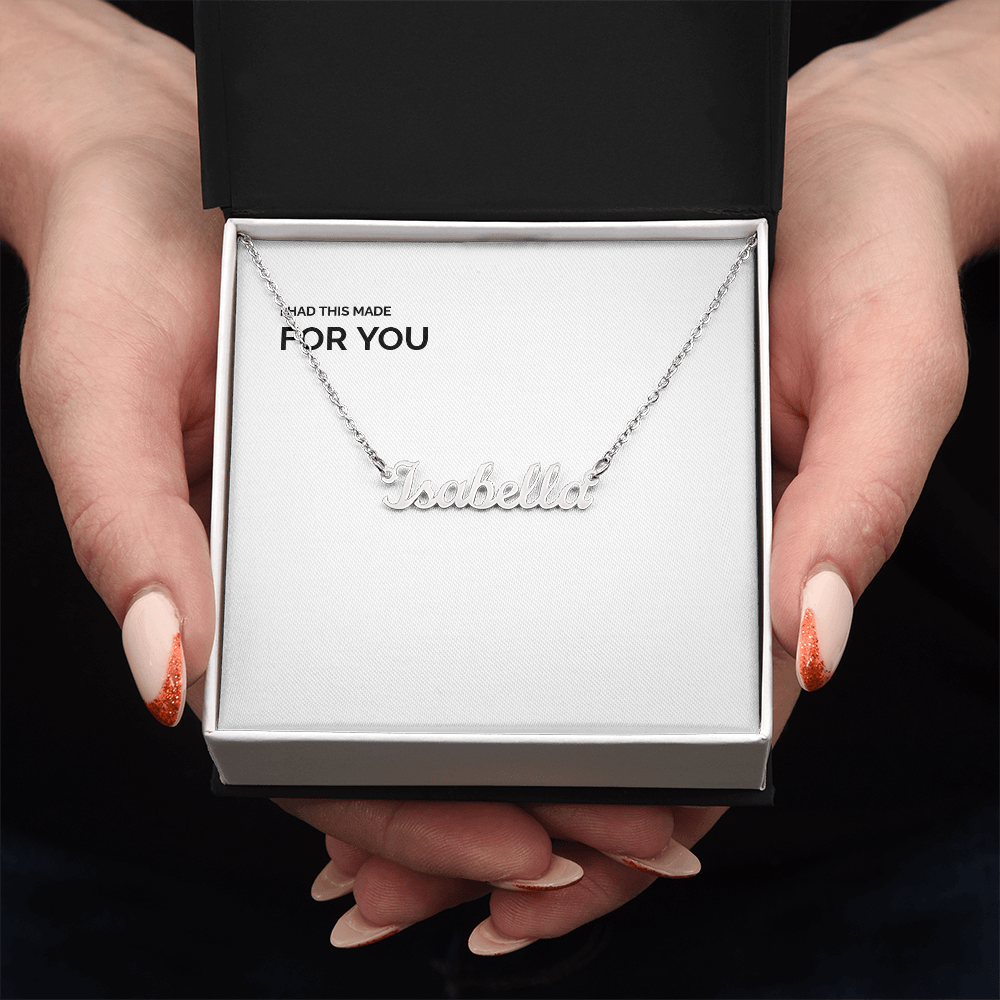 Signature Custom Name Necklace