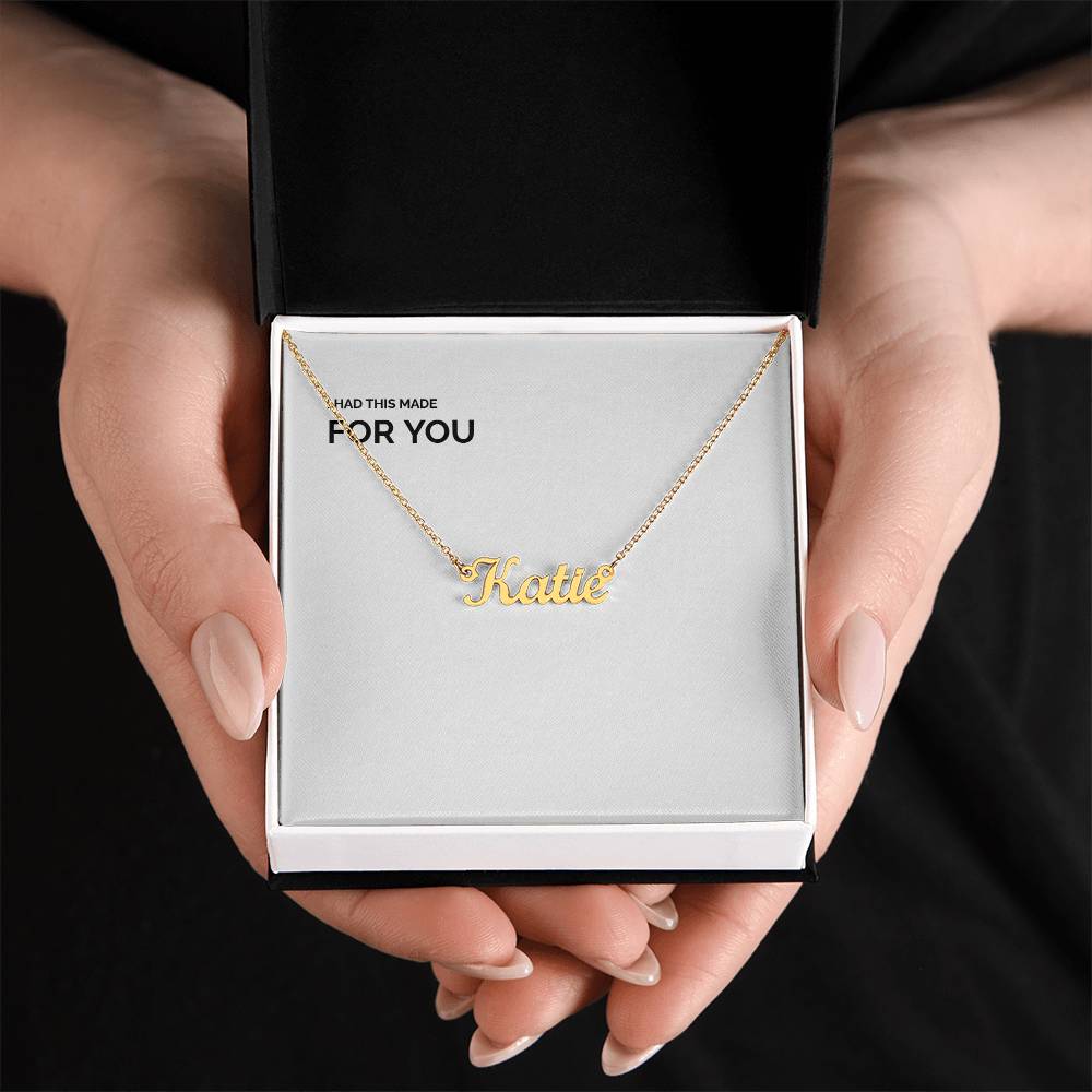 Signature Custom Name Necklace