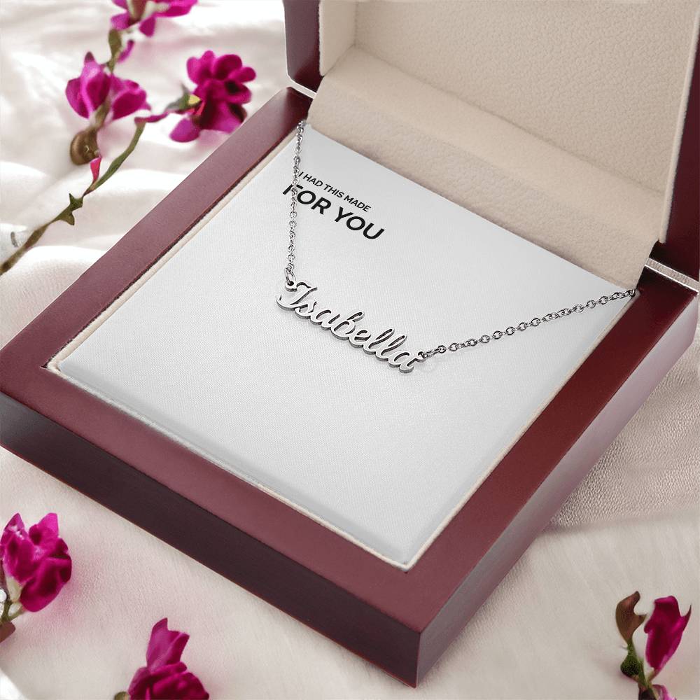 Signature Custom Name Necklace